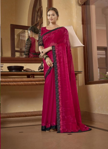 Aarzoo By Kalista Chiffon Party Wear Sarees
 Catalog